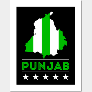 PUNJABLAND - THE LAND OF FIVE RIVERS Posters and Art